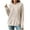 Beige, variant on Admvng Women's Hoodie Ribbed Knit Drawstring Hood Kangaroo Pocket Oversized Long Sleeve Solid Casual Pullover Sweatshirt Tops