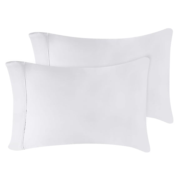 Superior 300 Thread Count Duvet Cover Set, Full/ Queen, White