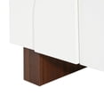 thumbnail image 4 of Christopher Knight Home 62.9" Modern Sideboard Buffet Cabinet, 4-Door Storage with Adjustable Shelves, White, 4 of 11