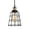 Brass, variant on Woodbridge Lighting Fulton Wire Cage Metal Mini-Pendant in Gray/Black