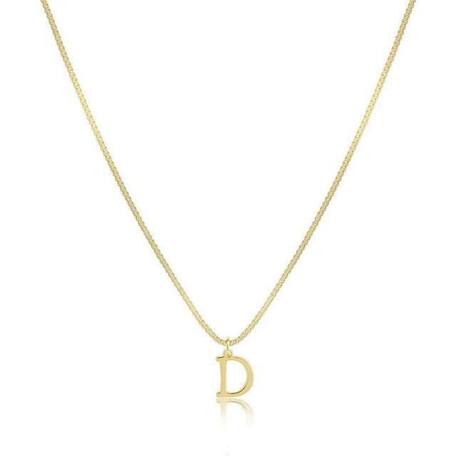 RXIRUCGD Add A Of To Your Everyday Look With This Initial Necklace Initial Dainty Necklace For Women