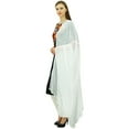 thumbnail image 3 of Atasi Women's Aari Embroidered Black Rayon Salwar Kurta Straight Suit Set-22, 3 of 8