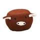 thumbnail image 1 of Reposapiés de animales Reposapiés otomano Zapatos Cambiador Multifuncional Portátil con Cerdo Marrón, 1 of 9