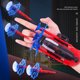 thumbnail image 3 of Lanzador de muñeca de Anime para niños, pistola de bala suave segura, tirador de telaraña, accesorios de Cosplay, juguetes para niños, figura de regalo（blue with glove，, 3 of 5