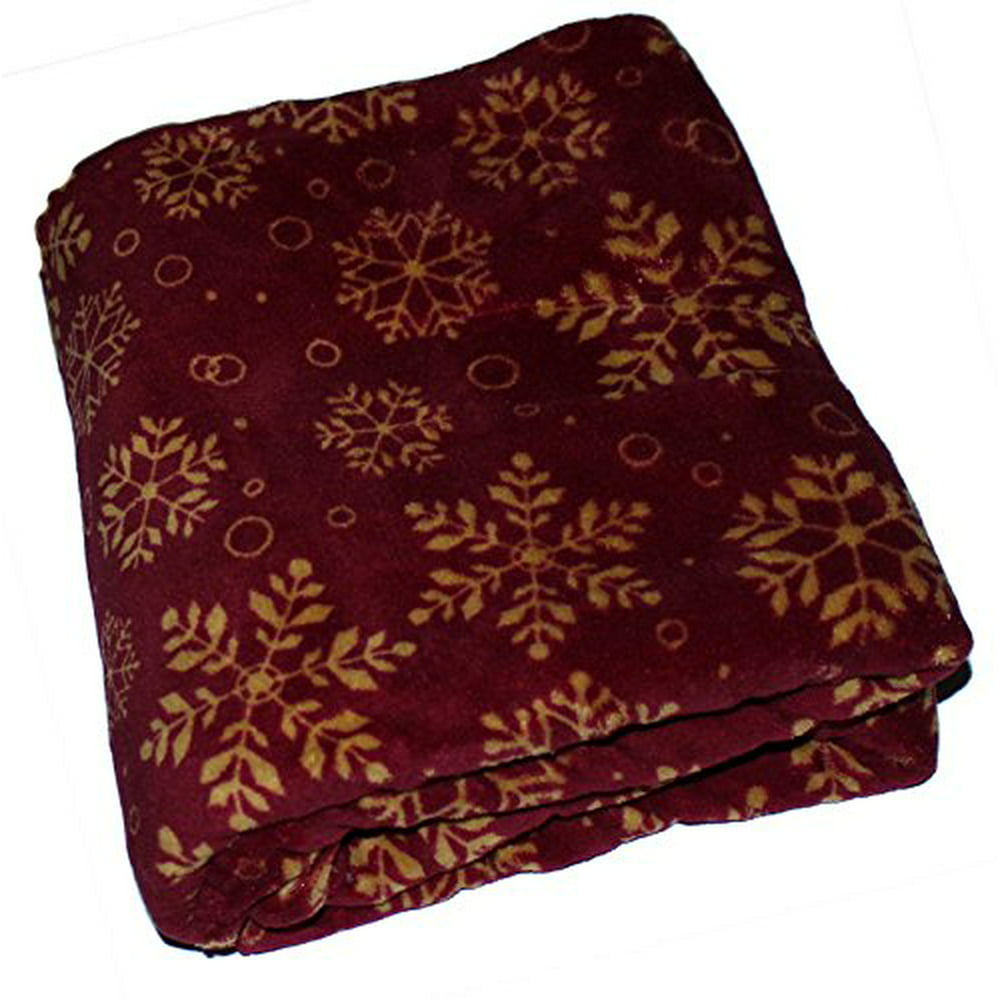 Luxury Soft Cozy Christmas Holiday Pattern Plush Snuggle Throw Soft