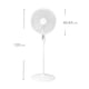 thumbnail image 4 of Ventilador Fan Star 3 en 1 16 Pulgadas Blanco, 4 of 4