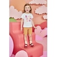 thumbnail image 6 of Garanimals Toddler Girls Graphic Tee with Short Sleeves, Sizes 18M-5T, 6 of 6