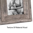 thumbnail image 5 of Joveco Wooden Photo Frame Wall Mounted & Tabletop Display 4"x6", 5 of 6