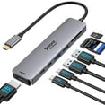 thumbnail image 1 of Adaptador HDMI USB C Hub Selore&S-Global 7 en 1 para MacBook, 1 of 7