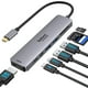 thumbnail image 1 of Adaptador HDMI USB C Hub Selore&S-Global 7 en 1 para MacBook, 1 of 7