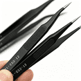 thumbnail image 5 of EXLEAF 2026 New 2Packs Straight Curved Tweezers for Nail Art Eyelash Extension Nipper Picking Tool for Home, Salon, Spa, Travel, 5 of 6