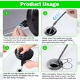 thumbnail image 5 of ZHZFKQ 2026 New Drain Snake Auger 33Ft,Plumbing Snake Drain Hair Clog Removal Tool,Heavy Duty Toilet Snake Auger,Sink Unclogger Drain Cleaner Tool for Bathroom Kitchen Tub Shower Drain Clog Remover, 5 of 6