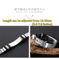 thumbnail image 3 of Glow in the Dark Stainless Steel Medical Alert ID Bracelet with Conditions Engraving, Glowing Meds Allergies Awareness Mesh Bangle, Foods Allergic Identification Jewelry, 3 of 8