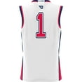 thumbnail image 3 of Male GameDay Greats #1  White Dayton Flyers  Lightweight Basketball Jersey, 3 of 4