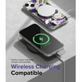 thumbnail image 6 of Ringke Fusion Design Compatible with iPhone 14 Plus Case, Transparent 3D Print Design Hard Back with Shockproof Clear Bumper Cover - Purple Rose, 6 of 11