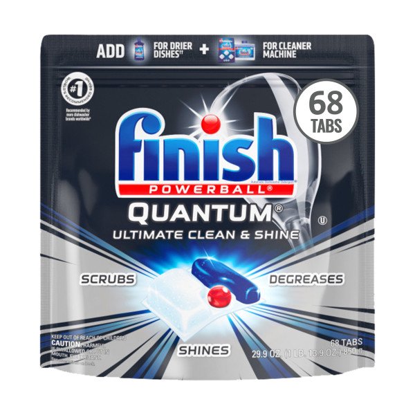 Finish Quantum with Activblu technology 36ct, Dishwasher Detergent Tabs