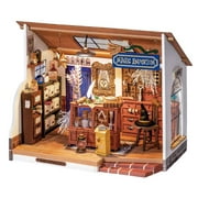 Rolife Kiki's Magic Emporium Dollhouse Kit Miniature DIY House Kit Birthday Gifts for Boys & Girls