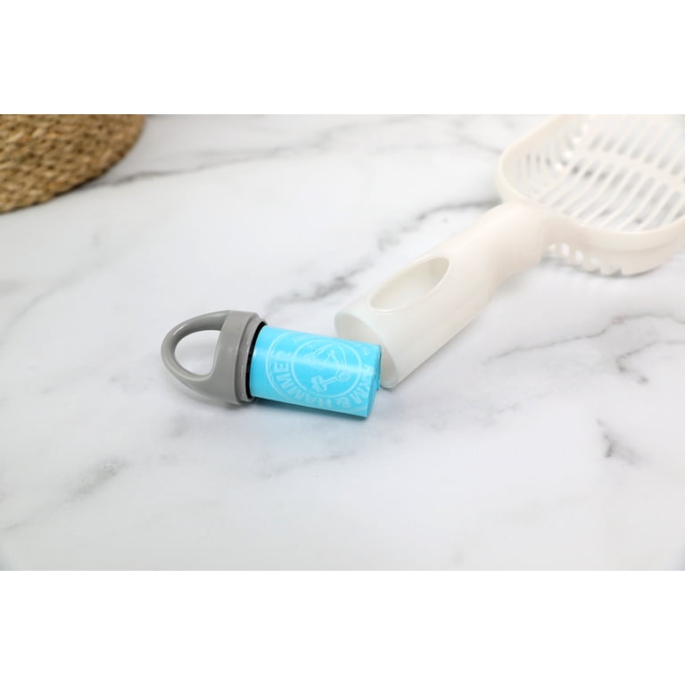 Arm & Hammer Deluxe 2-in-1 Cat Litter Scoop with Bag Dispenser photo 2