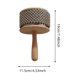 thumbnail image 2 of Instrumento De Percusión De Madera Cabasa Cadena De Cuentas Metálicas Y Mano Cilíndrica Para Banda Escolar, 2 of 3