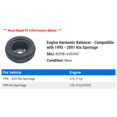 thumbnail image 2 of Engine Harmonic Balancer - Compatible with 1995 - 2001 Kia Sportage 1996 1997 1998 1999 2000, 2 of 3