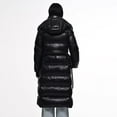 thumbnail image 6 of Women's Waisted Mid-Length Siberian Goose Down Jacket With Back Heating, 6 of 7