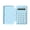 Blue, variant on Macaron-Tinted Pocket Calculator 8-Digit, Compact Shockproof Design for Teens and Students