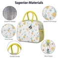 thumbnail image 4 of Lunch Bag Lunch Box for Women Reusable Insulated Lunch Bags,Water-Resistant Pineapple Starfish Cooler Lunch Tote Bag, Large Capacity for Work Travel Picnic, 4 of 6