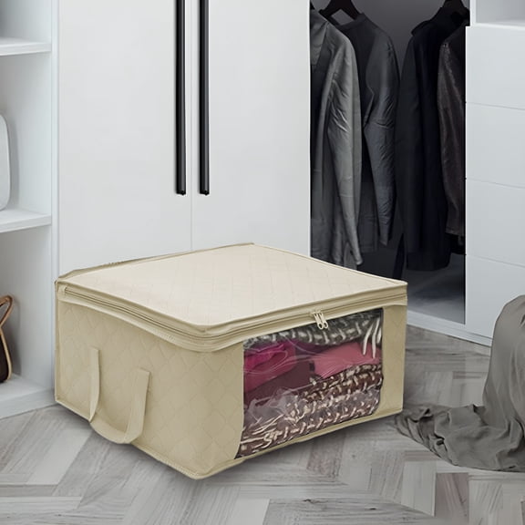 XIBUFE Large Blanket Storage Bags For King Dorm Needs Storage Bags For Clothes