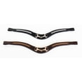 thumbnail image 5 of Horse English Padded Leather Dressage Bridle Browband w/ Snaffle Charm 803432CKF, 5 of 5