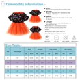 thumbnail image 3 of Kids Costumes Capes Cloak with Hood for Halloween Party Toddler Halloween Printed Hooded Cape ＋ Dress Children's Set, 3 of 8