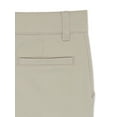 thumbnail image 3 of Wonder Nation Boys School Uniform Flat Front Shorts, 2-Pack, Sizes 4-18 & Husky, 3 of 3