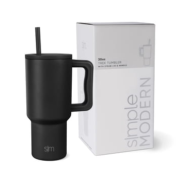 Vaso de viaje aislado con asa Simple Modern Trek