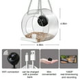 yilyih Bird Feeder with Camera and App,Smart Bird Feeder with Camera