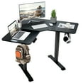thumbnail image 3 of Costway L Shaped Electric Adjustable Standing Desk w/ Controller 2 Hooks Black, 3 of 10