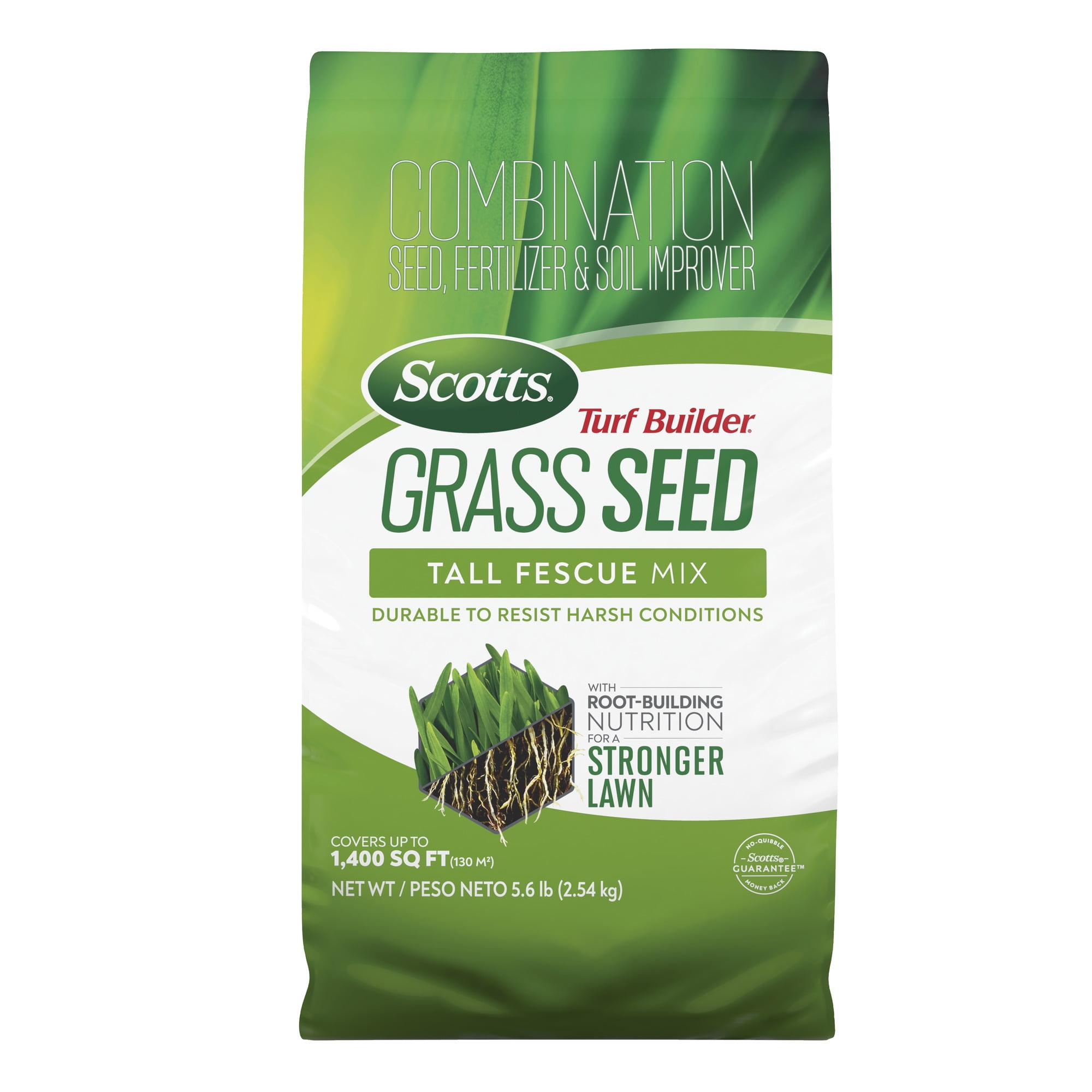 Scotts Turf Builder Grass Seed Tall Fescue Mix, 5.6 lb.