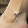 thumbnail image 2 of K-KED 925 Silver Ankle Bracelet Multi Layer Anklet Foot Chain Beach Adjustable-#1, 2 of 6