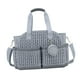 thumbnail image 2 of Bolso cambiador para mamá, versátil, portátil, regalo para nuevos padres, impermeable Azul, 2 of 9