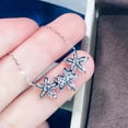 thumbnail image 2 of MATROOY 925 Silver Filled Necklace Pendant Fashion Women Cubic Zircon Wedding Jewelry, 2 of 4