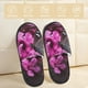 thumbnail image 2 of Fotbe Pink Blossoms Butterfly Pantuflas Peludas para Mujer con Estampado, Zapatillas de Peluche, Zapatos de Invierno para Casa, Uso Interior y Exterior-Large, 2 of 8