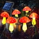 thumbnail image 1 of Lámpara de hongo para exteriores, lámpara de hongo LED solar, decoración impermeable para patio, jardín, cabezal de borde redondo, 1 of 6