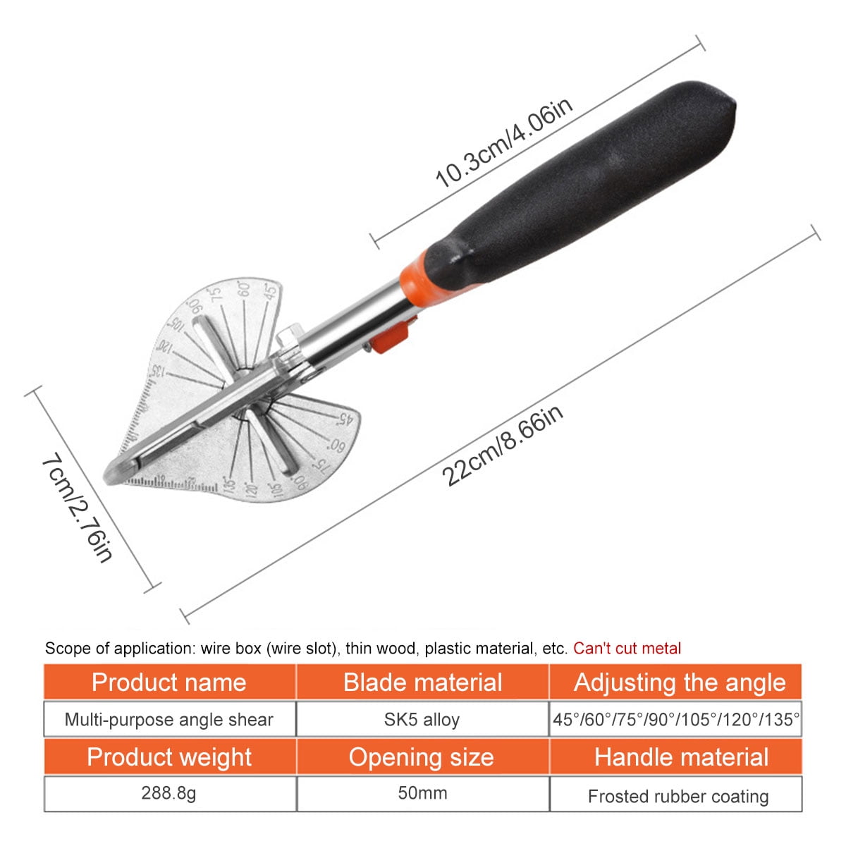 Sharp Multi angle Miter Scissors Adjustable 45 To 135 - Temu