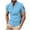Sky Blue, variant on Mens Henley Shirts Short Sleeve Casual Button Down Shirts Lightweight Summer Basic Tee