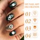 thumbnail image 4 of 1 Conjunto de parches de perlas de arte de uñas con estilo DIY Manicures Decoración de la decoración del arte del clavo, 4 of 6