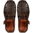 thumbnail image 3 of Huarache Para Hombre CASTALIA 535-108 Café con Velcro, 3 of 3