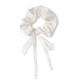 thumbnail image 1 of Sweet Bow Ribbon Hair Tie Women Hair Band Lace Scrunchie, 1 of 8