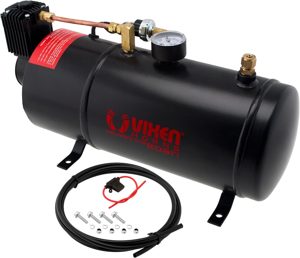 Vixen Horns 1 Gallon (3 Liter) Train/Air Horn Tank with 150 PSI