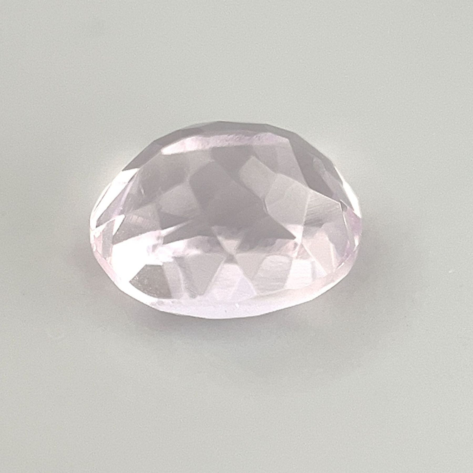 Certified Genuine 2 Carat Kunzite Oval Shape Mixed Cut 8x6 mm Loose Gemstone