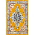 thumbnail image 2 of Unique Loom Parker Collection Area Rug - Merakli (5' x 8' Rectangle Yellow/Brown), 2 of 5
