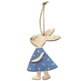 thumbnail image 2 of Xihbxyly Colgante de Conejito de Pascua de Madera, Diseño Ecológico, Ligero, para Colgar, Ideal para Decorar El Hogar, para Puerta o Pared, Ideal para Celebrar La Primavera (1 Unidad), Ideal para Reg, 2 of 2