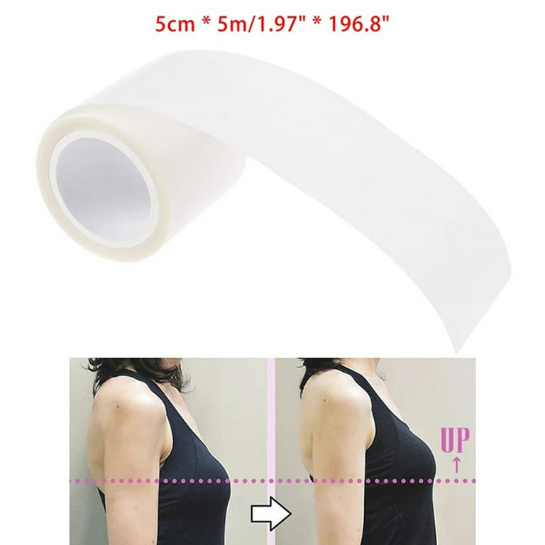 5M Transparent Breast Lift Boob Tape for Women Invisible Bra Push Up Nipple  Cover DIY Waterproof Sticky Breast Sticker